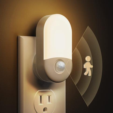 Motion sensor deals bathroom night light