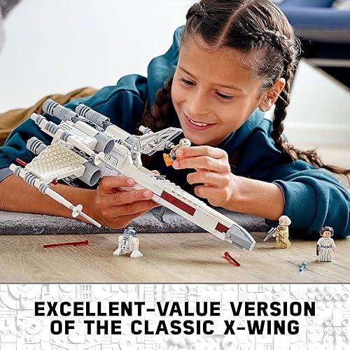 LEGO Star Wars Luke Skywalkers X-Wing Fighter 75301 Building Toy Set ...