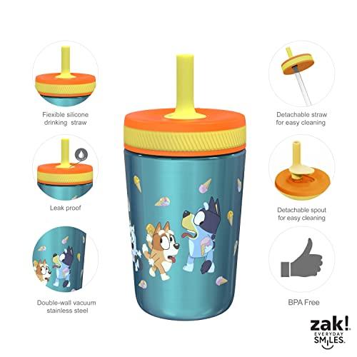 Exclusive Bluey Kids Kelso Leak Proof Tumbler with Straw - 15 Ounces —