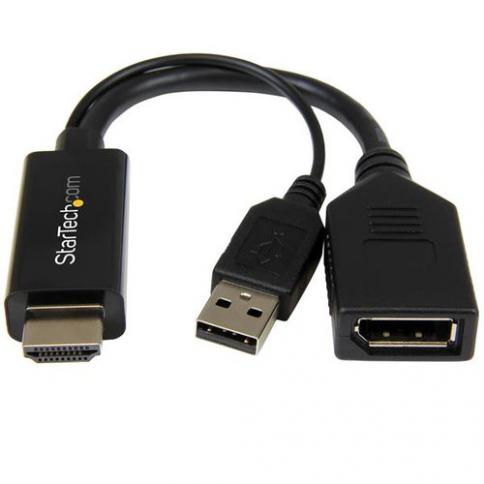 Startech.Com Cable De 1,8M Conversor Activo HDMI A VGA - Adaptador  1920X1200 1080P - Vídeo Conversor - HDMI - VGA - Negro - Para P/N:  MST30C2DPPD : Precio Guatemala