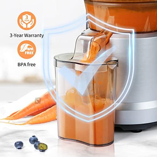 Acezoe Juicer Machines 1300W Exprimidor de verduras y frutas, Power