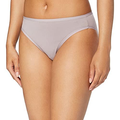 Essentials Womens Cotton High Leg Brief Underwear