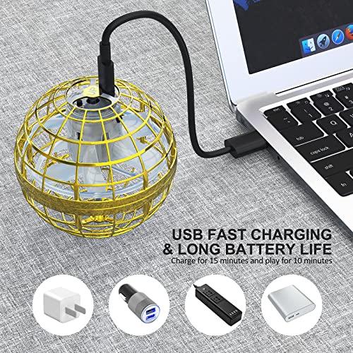 AMERFIST 2023 Flying Orb Ball Toy, Cosmic Globe Boomerang Hover Ball Galáctico Fidget Spinner