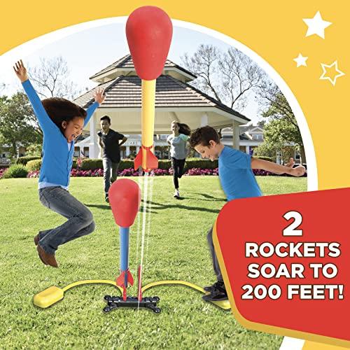 KIVOOT Helicóptero Volador LED Con Lanzador – 25 Piezas Con Luces Rojas Y Azules | Juguete Luminoso Para Fiestas Y Exteriores