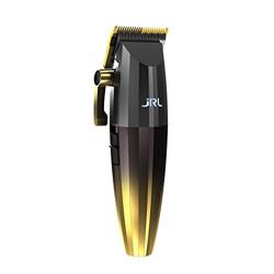 Amazon Series JRL Fresh Fade 2020C-G - Cortapelos profesional con tecnología Cool Blade para el aseo de los hombres, cortaúñas recargables con pantalla LCD y a prueba de corrosión (dorado) - Color Cortapelos de oro