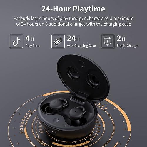 Sleeping Earbuds, Smallest Sleepbuds Comfortable inEar Headphones with