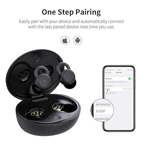 Sleeping Earbuds, Smallest Sleepbuds Comfortable inEar Headphones with