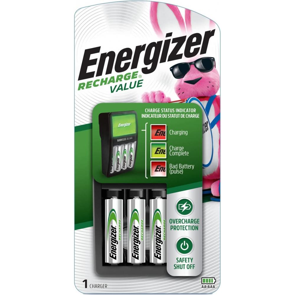 Cargador Pilas Baterias Recargables Aa Aaa 9v C D Energizer – AZPro