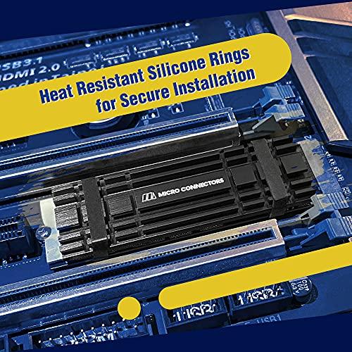 MICRO CONNECTORS M.2 NVME SSD Installation Kit with LowProfile 5mm