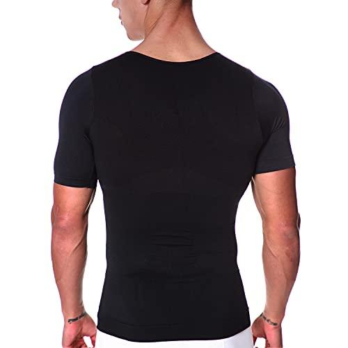 Equipamiento De Compresión Hombre, Camiseta Perfectposture Negro