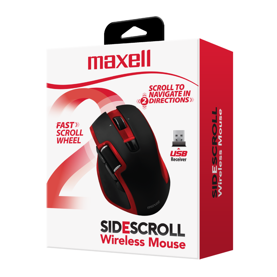 Maxell Mouse MOWL-1200 Wireless 2Scroll Mouse 348275 : Precio Costa Rica