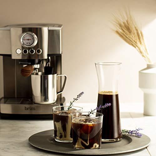 Brim 15 Bar Espresso Machine, Cappuccino, Americano, Latte y Espresso