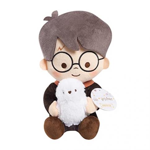 Harry Potter Wizarding Friends and Pals Harry Potter con Hedwig Animal de  peluche suave y tierno