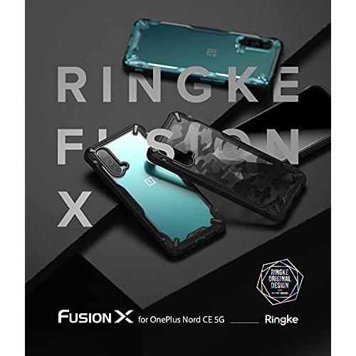 Ringke Fusion-X - Funda compatible con OnePlus Nord 2 5G, diseño de  camuflaje, parte trasera de policarbonato duro, a prueba de golpes,  resistente