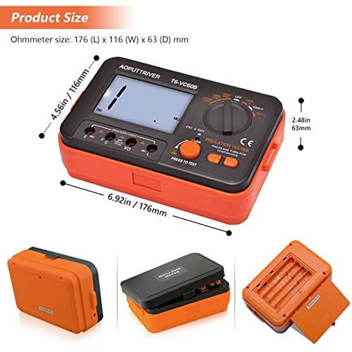 1PCS Digital Insulation Esistance Teste 1999 Count Voltmeter Ac Dc Megohmmeter%2f14960950347