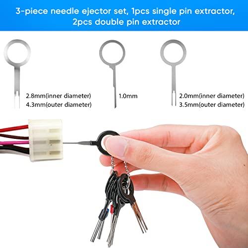 57 Pcs Car Terminal Removal Tool, Auto Terminals Removal Tool, Needle Terminal  Ejector Terminal Removal Kit, Terminal Harness Extraction Connector