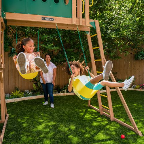 Casa De Juegos Plegable KiddyMoon – Espacio Creativo De 145x145x90 Cm Con Ventanas, Fácil Montaje, Para Interiores Y Exteriores