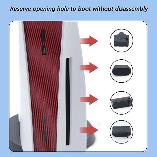 Dust Cover Net for PS5 Console Dustproof Heatsink Barrier for