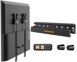 Perlegear No Drill TV Wall Mount for Most 24-65 Inch TVs up to 100 lbs, Studless TV Mount, Drywall TV Bracket with Max VESA 400x400mm, No Stud, Easy Install, Low Profile, PGMT7 - Tamaño 24-65 inch Fixed TV Wall Mount