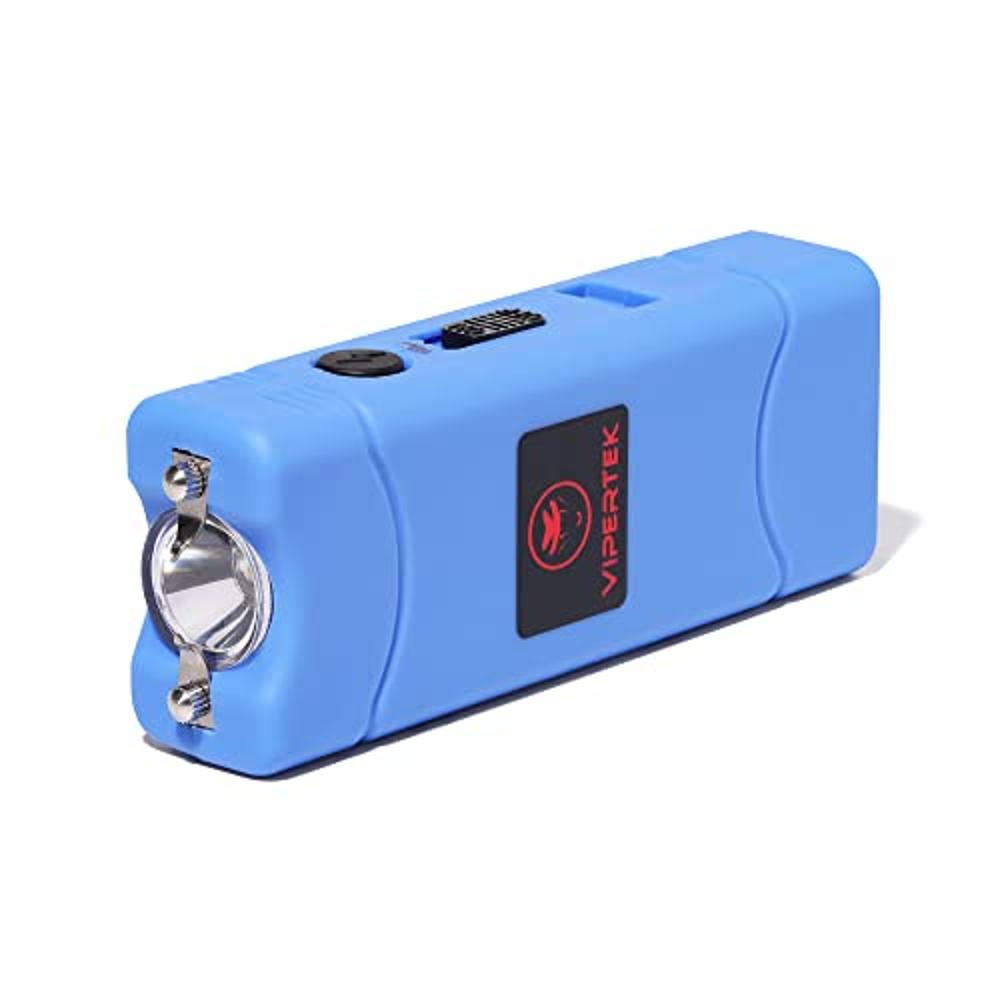 Vipertek Vts 881 39 Billion Micro Stun Gun Rechargeable With Led Flashlight Blue Precio 4054