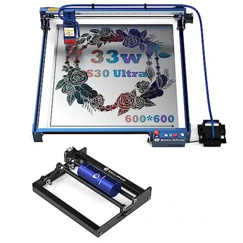SCULPFUN S30 Ultra 33W Laser Engraver 600x600mm Engraved Area, Automatic  Air Assist, Replaceable Lens, Ideal For Cutting Wood Cnc And Metal From  Johnlucas, $1,514.05