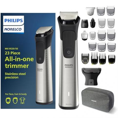 Philips Norelco Multi Groomer Kit de aseo para hombre de 23 piezas