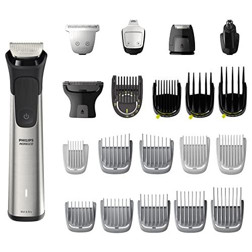 Philips Norelco Multi Groomer - Kit de aseo para hombre, 23 piezas,  recortadora para barba, cabeza, cuerpo y cara, no necesita aceite de  cuchilla