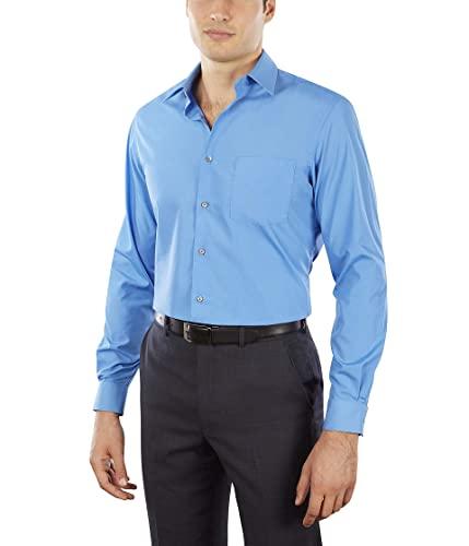 Chemise Homme Van Heusen Gris - Taille 16 1/2 - Manches 32/33 - Occasion Très Bon État