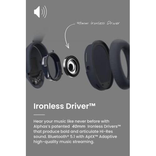 Cleer Audio Alpha Auriculares Bluetooth con cancelación de ruido