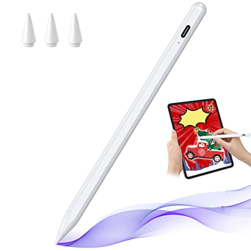 Lápiz capacitivo para iPad 2018-2023, SENKUTA 10 Mins Fast Charge iPad  Pencil con rechazo de