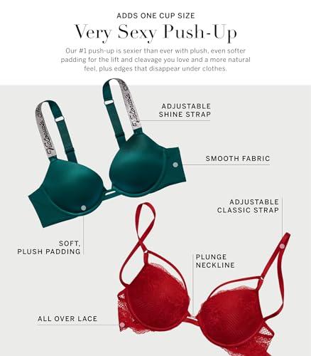 Victorias Secret Womens Very Sexy Shine Strap Push Up Bra, sujetadores