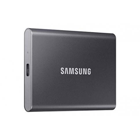 Rechazado Dormitorio Campeonato SAMSUNG SSD T7 Unidad de estado sólido externa portátil de 1 TB, hasta 1050  MB/s, USB 3.2 Gen 2, almacenamiento confiable para juegos, estudiantes,  profesionales, MU-PC1T0T/AM, gris : Precio Guatemala
