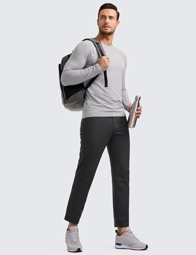 CRZ YOGA Mens AllDay Comfort Golf Pants with 5Pocket 32 Quick Dry