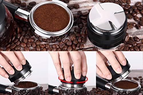 Distribuidor de café y tamper de 58 mm, distribuidor de café Apexstone