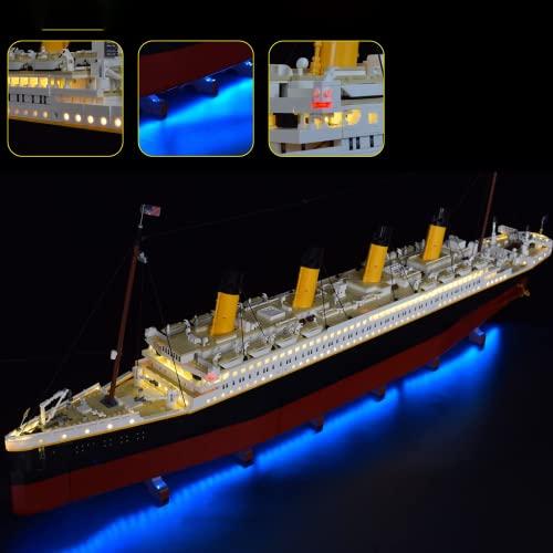 LED Light Kit For Lego (Titanic Ship) - Decoration Lights Compatible ...