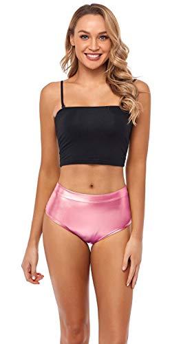 Shorts MetÃ¡licos Brillantes Para Mujer - Ideales Para Festivales, Fiestas Y Looks De Impacto