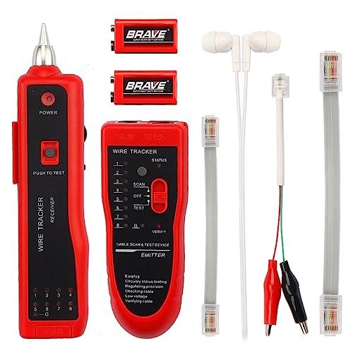 NOYAFA NF-8601W Probador De Cable De Red TDR Multifuncional Probador De Cable De Red Para Rj45 Rj11 Pingpoebnc 8 Identificadores Lan Ethernet