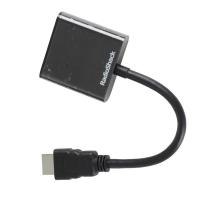 Convertidor HDMI a RCA RadioShack 1503290 Negro