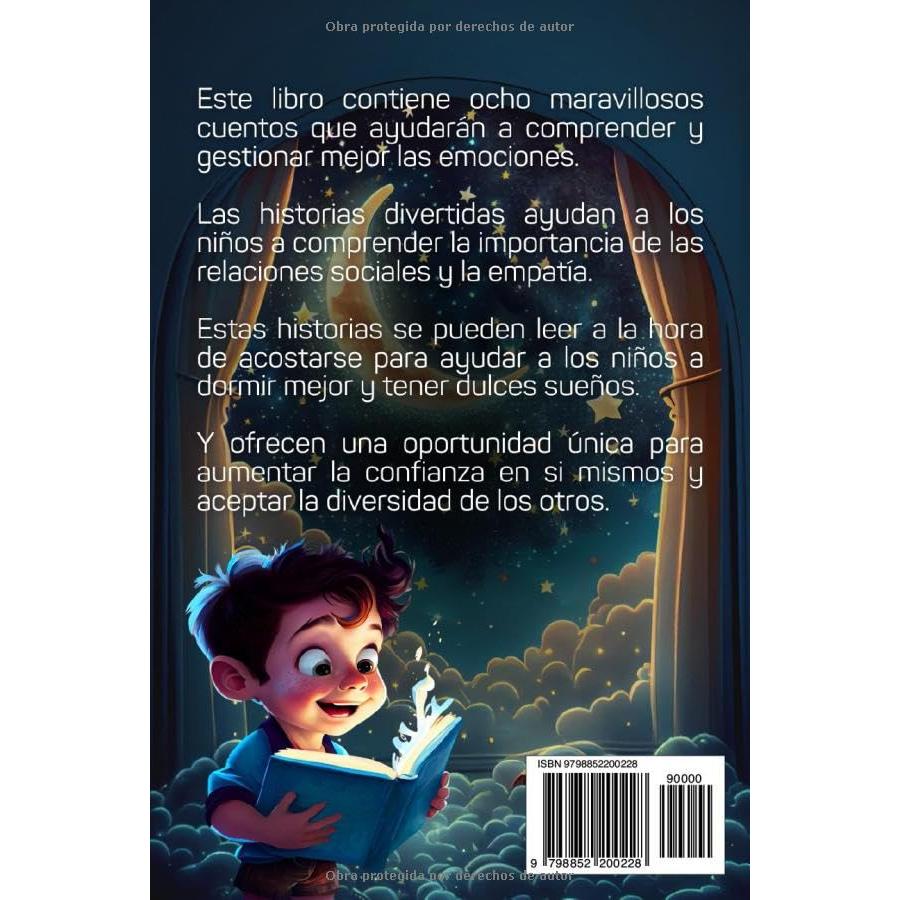 5 cuentos con valores para niños de 5 a 8 años (Spanish Edition)