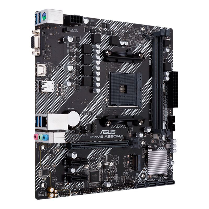 Motherboard ASUS PRIME A520MK Socket AM4 5000/4000 G/3000 Series