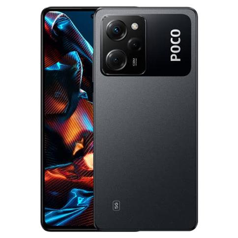 Xiaomi Poco X5 Dual-SIM 128GB ROM + 6GB RAM (Only GSM  No CDMA) Factory  Unlocked 5G Smartphone (Black) - International Version 
