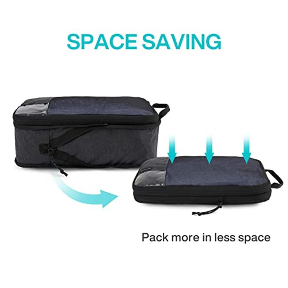 The Bagsmart Compression Packing Cubes Are on Sale at