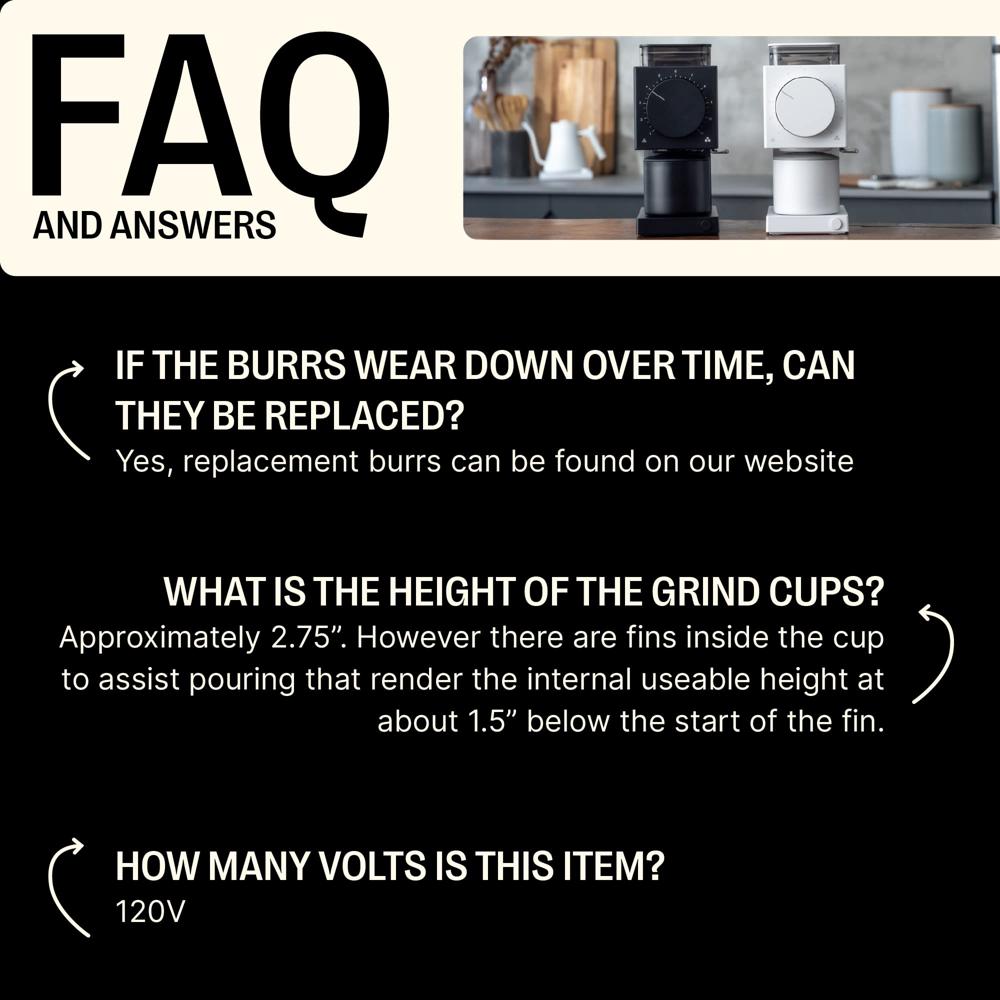 Fellow Ode Brew Grinder Burr Coffee/Coffee Bean Grinder with 31