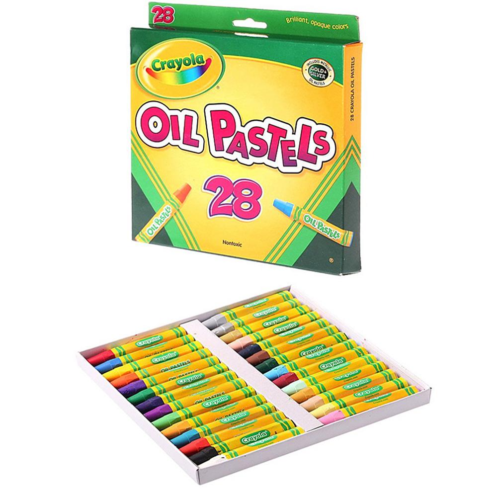 Caja de Crayones Crayola Oil Pastel 28 Colores No Tóxicos : Precio Guatemala