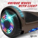 Wilibl Hoverboard para niños de 6 a 12 años de edad, patinete eléctrico  autoequilibrado con altavoz integrado, ruedas de 6,5 pulgadas, luces LED,  tabla flotante con certificación de seguridad (cromo negro) : Precio  Guatemala