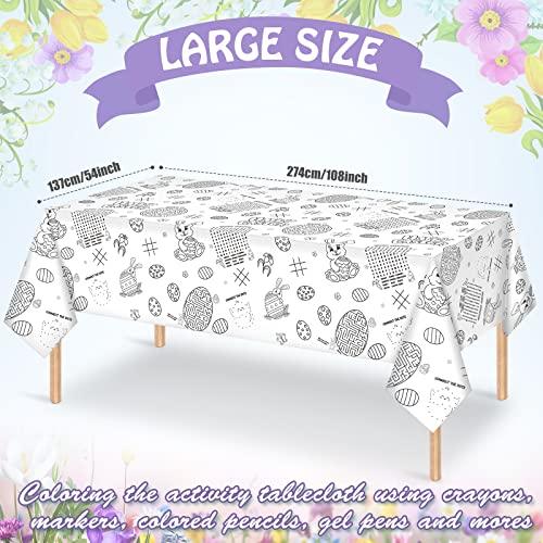 Mantel De Mesa Con Diseño De Conejo De Pascua De Primavera, | Cuotas
