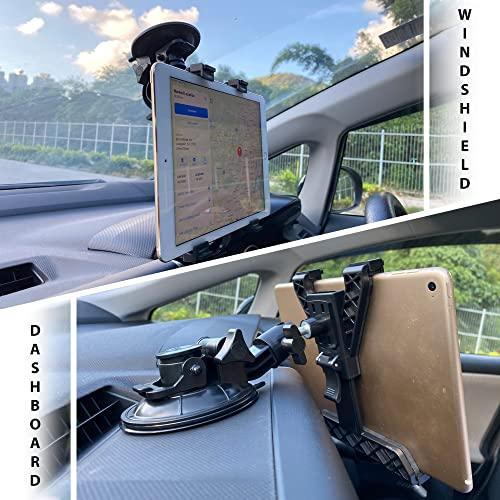 Randconcept 2-in-1 Car Tablet Holder for Dashboard, Windshield