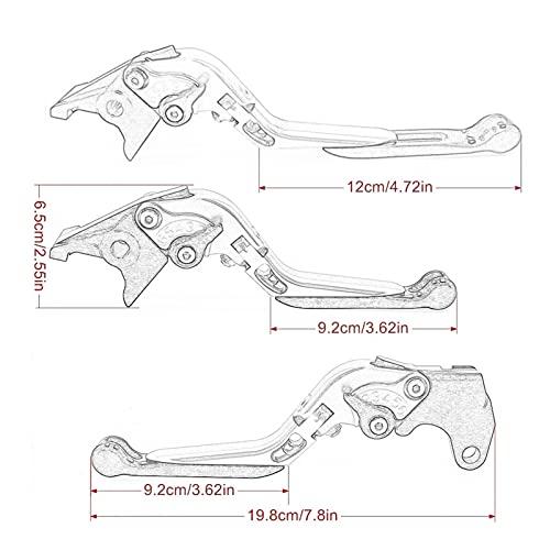 HHMTSH Powersports Brake Levers Motorcycle Brake Clutch Levers Adjustable Folding Extendable