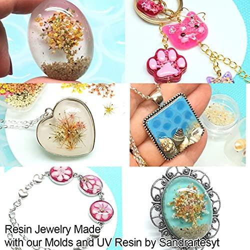 Oval Dome Cabochon Silicone Mold (12 Cavity) | Resin Jewelry Mold | Clear  Soft Mold for UV Resin Art | Epoxy Resin Mould