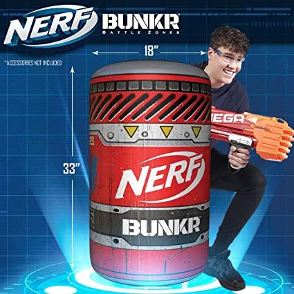 NERF BUNKR Battle Royale Bunker inflable Battlezone - Juego de ...